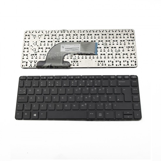 Πληκτρολόγιο Laptop keyboard για HP ProBook 430 G2 440 G0 440 G1 440 G2 445 G1 445 G2 640 G1 645 G1 Black Without Frame UK (Big enter) - PK131592A22 V139402AK1 MP-12M66GB-442 767470-001