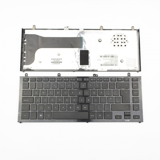 Πληκτρολόγιο Laptop keyboard για HP ProBook 4320S 4321S 4326S BLACK FRAME BLACK UK -  605051-B71 AESX7N00110