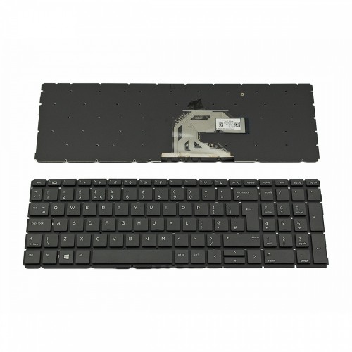 Πληκτρολόγιο Laptop keyboard για HP ProBook 450 G6 455 G6 Black Without Frame UK (Big Enter) - 2B-ABU07Q100
