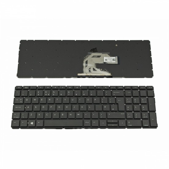 Πληκτρολόγιο Laptop keyboard για HP ProBook 450 G6 455 G6 Black Without Frame UK (Big Enter) - 2B-ABU07Q100