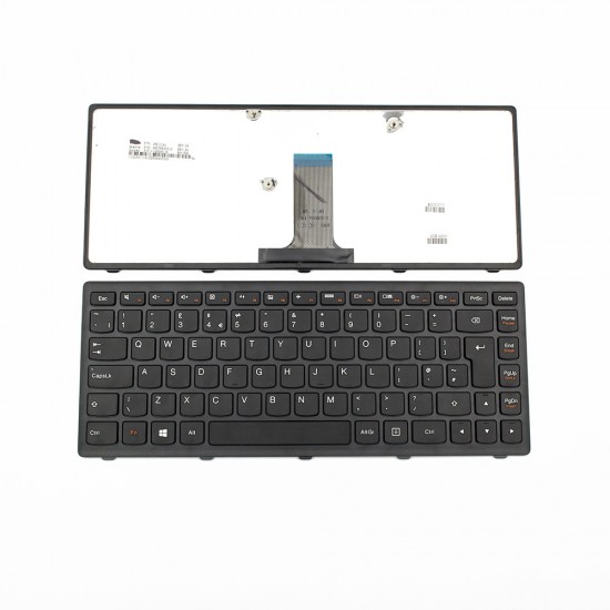 Πληκτρολόγιο Laptop keyboard για Lenovo IdeaPad Flex 14 G400S S410p Black Frame Black UK- V142920AK1 25211141