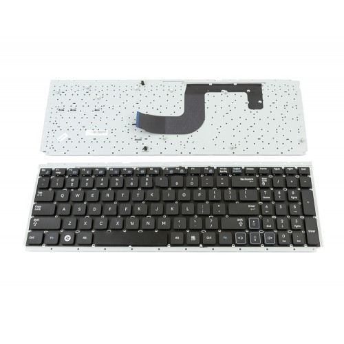 Πληκτρολόγιο Laptop keyboard για SAMSUNG RC510 RC520 Black Without Frame US small enter (WITH STEEL BOARD)