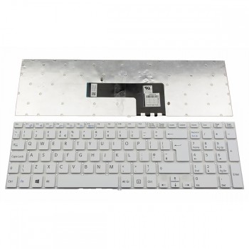 Πληκτρολόγιο Laptop keyboard για SONY VAIO SVF15 WITHOUT FRAME WHITE UK (Big ENTER) - 149241021GB V141806BK1UK 149240051CA 149239921GB