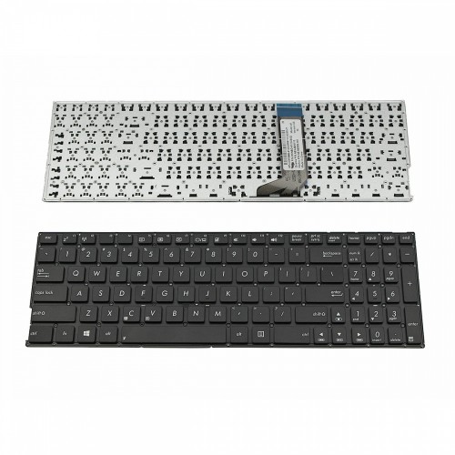 Πληκτρολόγιο Laptop keyboard για ASUS A556 A556U A556UA A556UB A556UF A556UJ A556UR A556UV X556 BLACK WITHOUT FRAME US (SMALL ENTER) - 9Z.N8SSQ.001 AEXJB00110