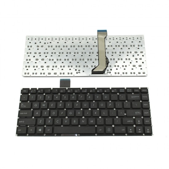 Πληκτρολόγιο Laptop keyboard για ASUS E402 E402M E402MA E402S E402SA E403SA Black Without Frame US (Small Enter)