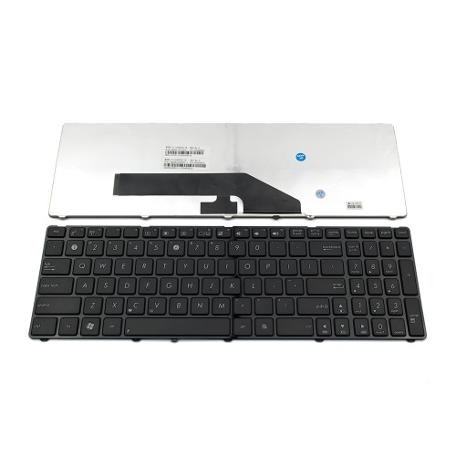 Πληκτρολόγιο Laptop keyboard για ASUS K50 K70 K72 K72DR K72F K72J BLACK WITH FRAME US - V111462CS2 0KN0-G31USN1 04GNX31KUS01-1 10264003115