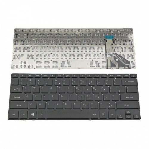 Πληκτρολόγιο Laptop keyboard για Acer Swift SF713-51 Black Without Frame US (Small Enter) - NK.I131S.04W V160266BSUS0191