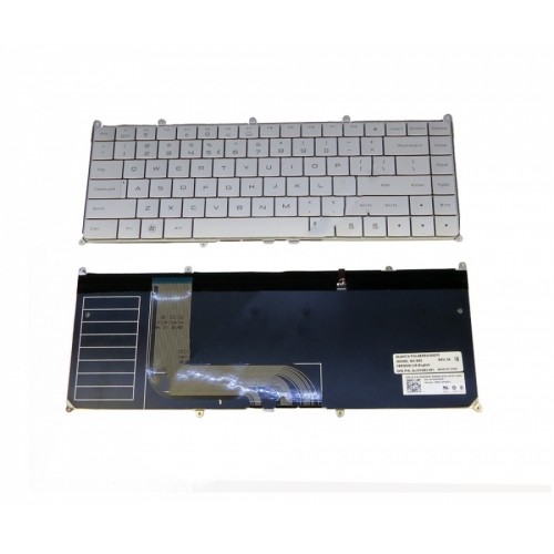 Πληκτρολόγιο Laptop keyboard για Dell Adamo XPS 13-A101 SILVER Backlit US - N959M SS5 NSK-DH001 9J.N1G82.001 AESS5U00020
