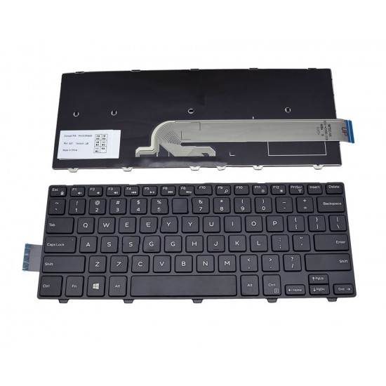 Πληκτρολόγιο Laptop keyboard για Dell Inspiron Inspiron 5447 3467 5458 3452 3442 Vostro 3459 3468 Latitude 3450 BLACK FRAME BLACK US - PK1313P4A00 Y4DHJ