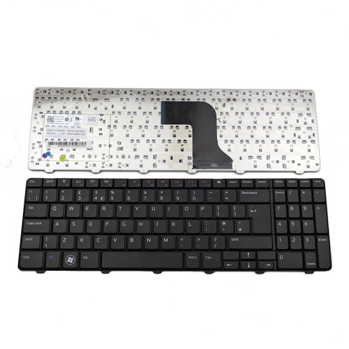 Πληκτρολόγιο Laptop keyboard για Dell Inspiron N5010 M5010 Black UK- 433XP NSK-DRASW 0U 9Z.N4BSW.A0U