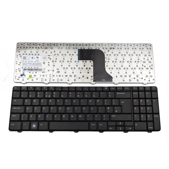 Πληκτρολόγιο Laptop keyboard για Dell Inspiron N5010 M5010 Black UK- 433XP NSK-DRASW 0U 9Z.N4BSW.A0U