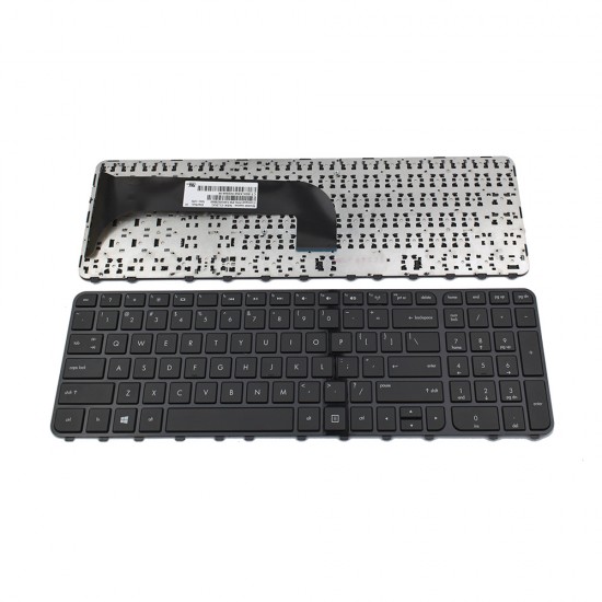 Πληκτρολόγιο Laptop keyboard για HP Pavilion M6 M6-1000 M6t-1000 Glossy Frame Black US - PK130U92B00