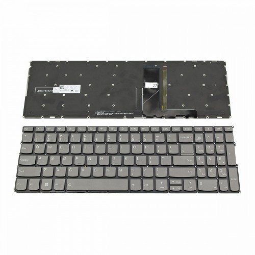 Πληκτρολόγιο Laptop keyboard για Lenovo IdeaPad S540-15IWL Gray Wiyhout Frame US With Backlit (--Small Enter) - SN20P24105 V171020BS1-US