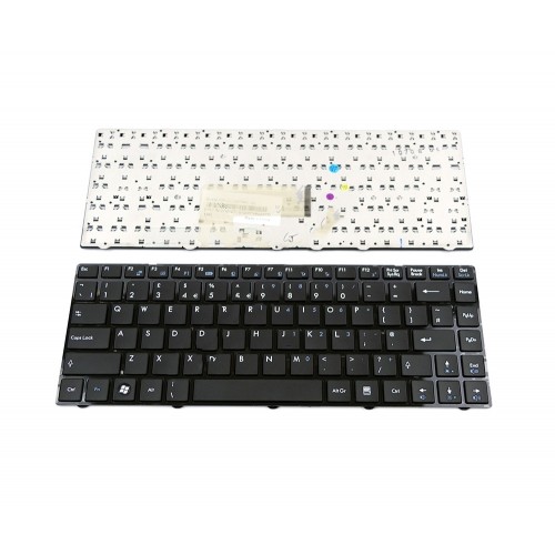 Πληκτρολόγιο Laptop keyboard για MSI X370 GLOSSY FRAME BLACK UK - V111822AK1