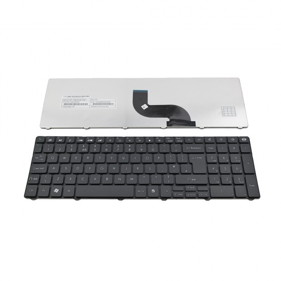 Πληκτρολόγιο Laptop keyboard για Packard Bell LM82 LM85 LM86 LM87 TM80 TM81 TM82 TM83 TM85 TM86 TM87 TM89 TM94 TK81 TK83 TK85 TX86 Gateway NV50 BLACK UK - KB.I170G.196 KB.I170G.197