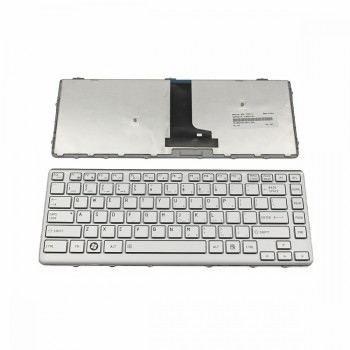 Πληκτρολόγιο Laptop keyboard για Toshiba T230 SILVER US - NSK-TP0PC 01 9Z.N4XPC.001 PK130CQ1A00