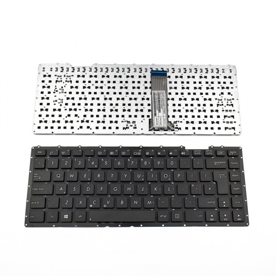 Πληκτρολόγιο Laptop keyboard για ASUS A450 F450 K450 R409 R411 BLACK WITHOUT FRAME UK (BIG ENTER) - 0KNB0-4080UK00 MP-11L96GB-442W