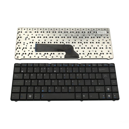 Πληκτρολόγιο Laptop keyboard για ASUS K40 K40C K40IJ K40AD K40AN K40IN K40IP K40IE K40IL P30 P30A P80 P80Q P81 Black UK - V090462AK1