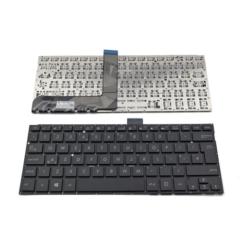 Πληκτρολόγιο Laptop keyboard για ASUS Transformer Book Flip TP300 TP300LD Vivobook Flip Q302 Q302L Q302LA Black Without Frame UK (Big Enter) - 0KNB0-2126UK00 PK1316W522S 9Z.N8JPC.J0U
