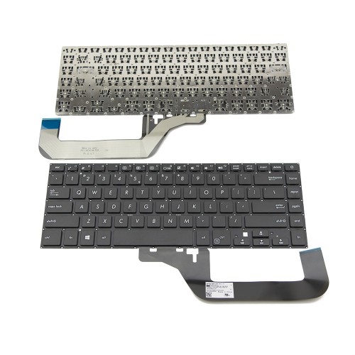 Πληκτρολόγιο Laptop keyboard για ASUS VivoBook 15 X505 X505BA X505BP Black Without Frame US (Small Enter) - 9Z.NDXSQ.201 0KNB0-4129US00 AEXKEU00010