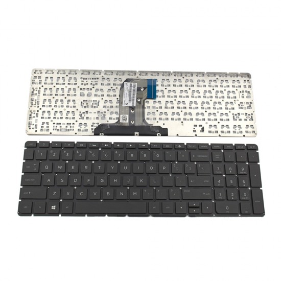 Πληκτρολόγιο Laptop keyboard για HP Pavilion 15-AC 15-AF 15-AY 15-BA 250 G4 250 G5 255 G4 255 G5 BLACK Without Frame US (--Small Enter) With Backlit Board - 907281-001