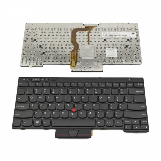 Πληκτρολόγιο Laptop keyboard για Lenovo ThinkPad T430 T530 X230 Black US - 04X1315 04X1277 45N2116 V130020AS3 04X1201