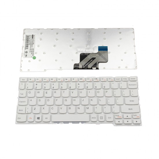 Πληκτρολόγιο Laptop keyboard για Lenovo YOGA 3 11" White WITHOUT FRAME US (Small Enter) - 9Z.N9ZSN.D1A 9Z.N9ZSN.D00 SN20M63274