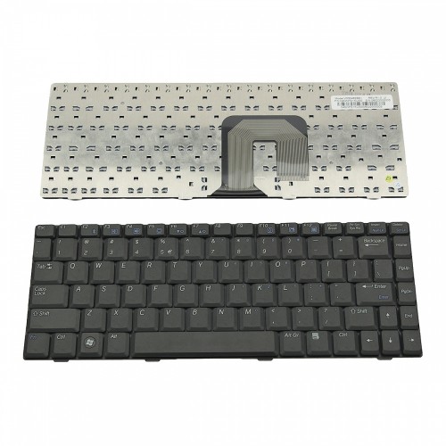 Πληκτρολόγιο Laptop keyboard για Packard Bell EasyNote BU45 Black US - 7421770023 7421770001 V030462BS1
