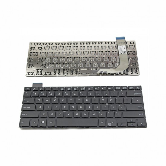 Πληκτρολόγιο Laptop keyboard για ASUS A407 X407 X407M X407MA X407UBR X407UA X407UB Black Without Frame US (Small Enter) - 9Z.NDASB.B01 0KNB0-4129US00 12170251-0018050001019