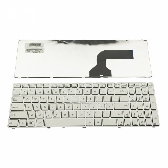 Πληκτρολόγιο Laptop keyboard για ASUS G51 A52 N60 N61 N70 N71 K53 K73 G72 G73 F50 F70SL K52 (G60) K52J X52 WHITE FRAME WHITE US- UG201 9J.N2J82.201