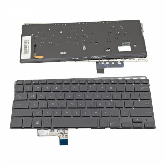 Πληκτρολόγιο Laptop keyboard για ASUS ZenBook UX331 UX331F UX331FA UX331FN UX331U UX331UA UX331UN Black Without Frame With Backlit Board US (Small Enter) - 9Z.NENBU.001 0KNB0-2629US00