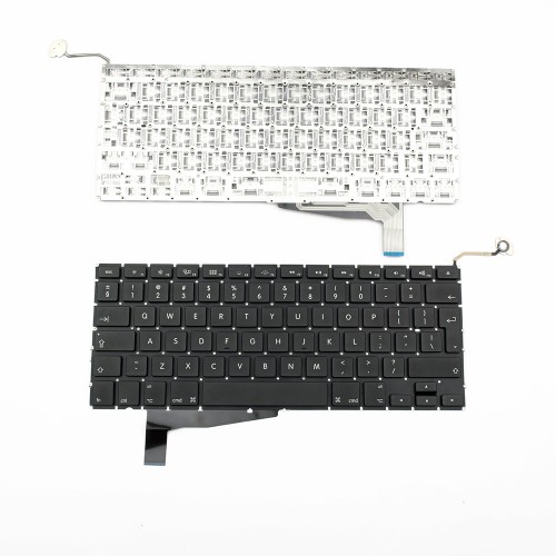 Πληκτρολόγιο Laptop keyboard για Apple Macbook Pro A1286 Backlit version Black UI (Version 2) (BIG ENTER)