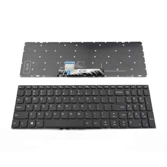 Πληκτρολόγιο Laptop keyboard για Lenovo Yoga  510-15IKB 510-15ISK Black Without Frame US (--Small Enter) - SOE-NCB1496 H5001DB5W