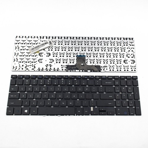 Πληκτρολόγιο Laptop keyboard για SAMSUNG NP500R5H NP500R5K NP500R5L Black Without Frame US (Small enter) - BA59-03949A 9Z.NARSN.001
