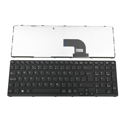 Πληκτρολόγιο Laptop keyboard για SONY VAIO SVE15 BLACK FRAME BLACK UK (Type 2) - 9Z.N6CSW.G0U 149162111GB