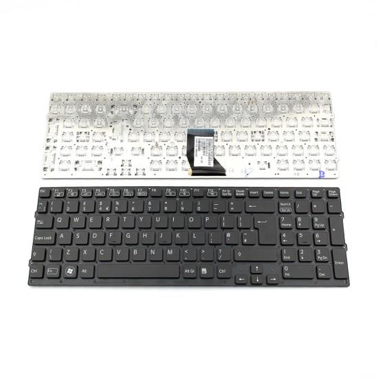 Πληκτρολόγιο Laptop keyboard για SONY VAIO VPC-CB17 WITHOUT FRAME BLACK UK (Big ENTER) - 148954951