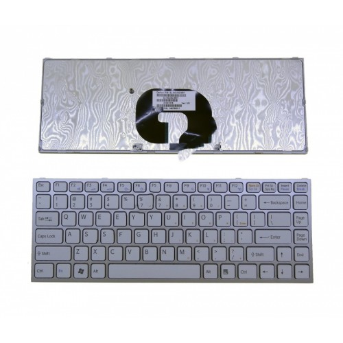 Πληκτρολόγιο Laptop keyboard για SONY VAIO VPC-Y Series SILVER FRAME WHITE US - NSK-S8M01 9J.N0U82.M01 148768511