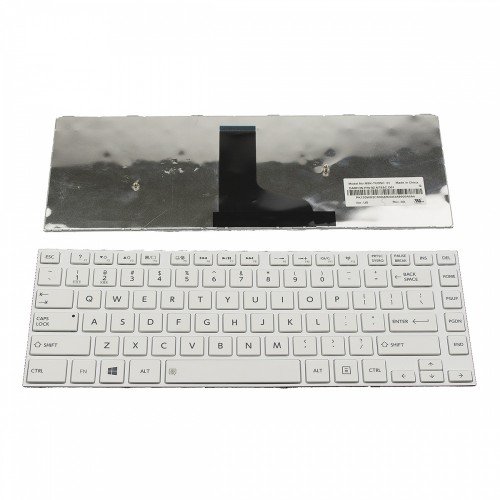 Πληκτρολόγιο Laptop keyboard για Toshiba C40D WHITE FRAME WHITE (For Win8) - 9Z.N7SSC.D01