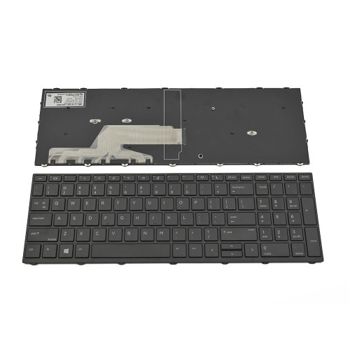 Πληκτρολόγιο Laptop keyboard για HP Probook 450 G5 455 G5 470 G5 Black Frame Black US - 9Z.NEFSQ.001 9Z.NEFSQ.01D NSK-XK0SQ L01028-B31