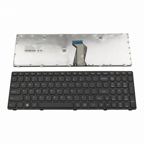 Πληκτρολόγιο Laptop keyboard για Lenovo IdeaPad G500 G505 G510 G700 G705 G710 Black Frame Black US - 25210921 25210951