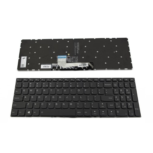 Πληκτρολόγιο Laptop keyboard για Lenovo Yoga  510-15IKB 510-15ISK Black Without Frame US (--Small Enter) With Backlit - SN20K82032 PK131JD3B25 LCM15J76SAJ6862