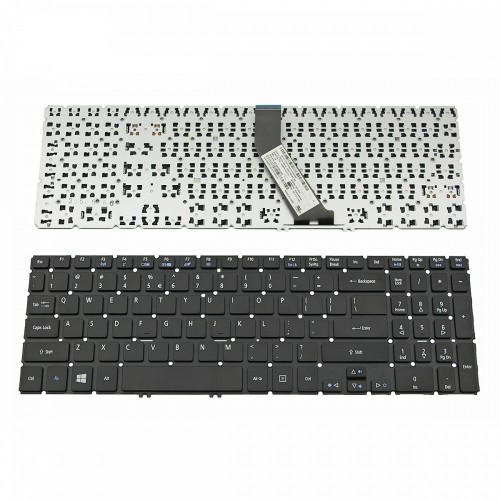 Πληκτρολόγιο Laptop keyboard για Acer Aspire V5-572 V5-552 V5-573 WITHOUT FRAME Black US - NK.I1717.0BD