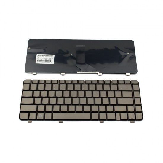 Πληκτρολόγιο Laptop keyboard για HP Pavilion dv4 dv4-1000 Bronze (Coffee) US - NSK-H5701 PK1303Y0700 MP-05583US66981 V071802DK1