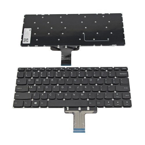 Πληκτρολόγιο Laptop keyboard για Lenovo Ideapad 310S-14AST 310S-14IKB 310S-14ISK 510S-14IKB 510S-14ISK Yoga 510-14IKB 710-14IKB 710-14ISK 710-15IKB 710-15ISK BLACK WITHOUT FRAME US (--Small Enter) - 9Z.NCRSN.101 SN20K93009