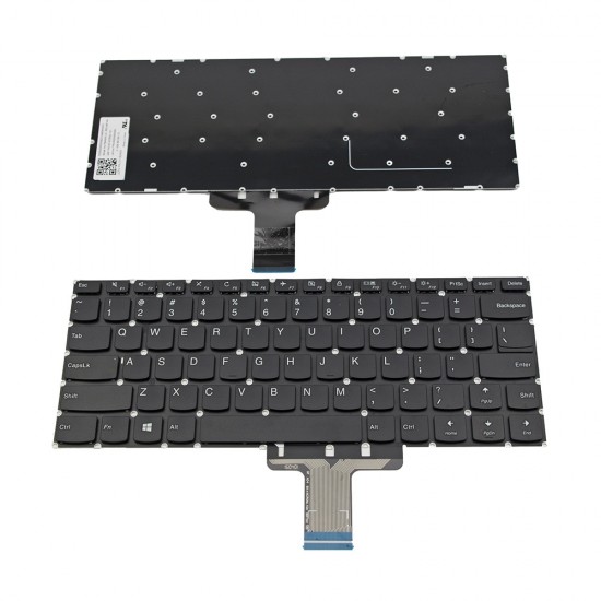 Πληκτρολόγιο Laptop keyboard για Lenovo Ideapad 310S-14AST 310S-14IKB 310S-14ISK 510S-14IKB 510S-14ISK Yoga 510-14IKB 710-14IKB 710-14ISK 710-15IKB 710-15ISK BLACK WITHOUT FRAME US (--Small Enter) - 9Z.NCRSN.101 SN20K93009