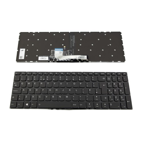 Πληκτρολόγιο Laptop keyboard για Lenovo Yoga  510-15IKB 510-15ISK Black Without Frame UK (--Big Enter) With Backlit - SN20K82018 PK131JD3B10 LCM15J76GBJ6862