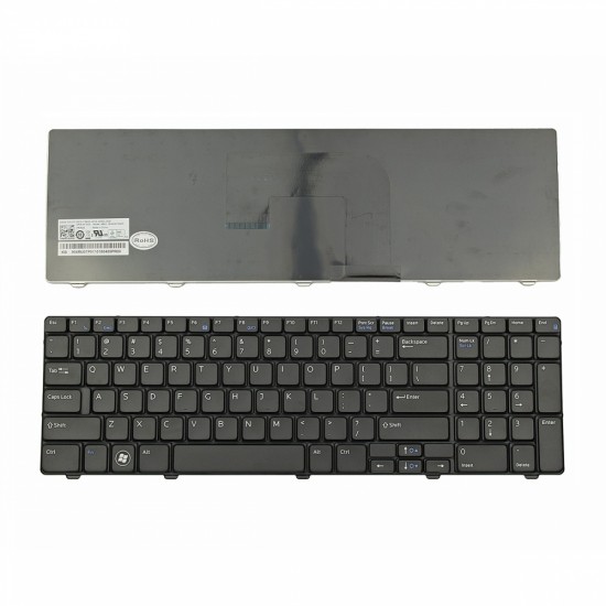 Πληκτρολόγιο Laptop keyboard για Dell Vostro 3700 Black US - J17VV T10C0 X4GP4