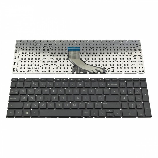 Πληκτρολόγιο Laptop keyboard για HP 250 G7 255 G7 Pavilion 15-DA 15-DB 15-DK 15-CS Black Without Frame US (Small Enter) - PK1328B1B00 9Z.NEZSC.20U L20387-001