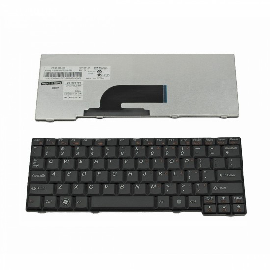 Πληκτρολόγιο Laptop keyboard για Lenovo IdeaPad S10-2 Black US - MP-08F53US-686 25-008466