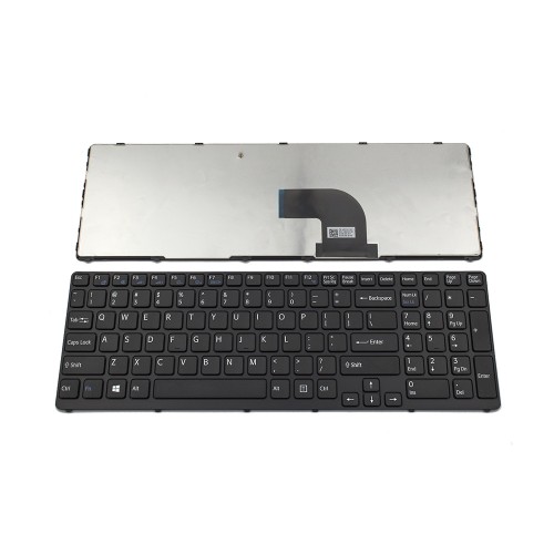 Πληκτρολόγιο Laptop keyboard για SONY VAIO SVE15 BLACK FRAME BLACK US (Type 2) - 9Z.N6CSW.G01 SEGSW 149161211US